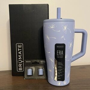 NEW Brumate 30oz Dandelion Era w/ 2pk straw covers